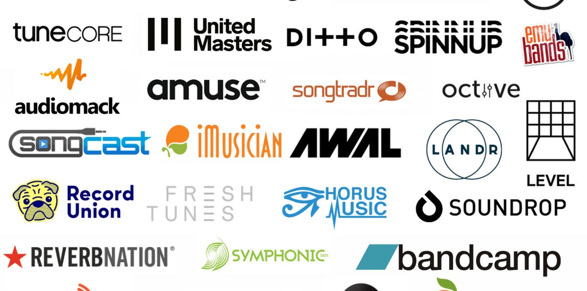 The Music RC distribution platforms